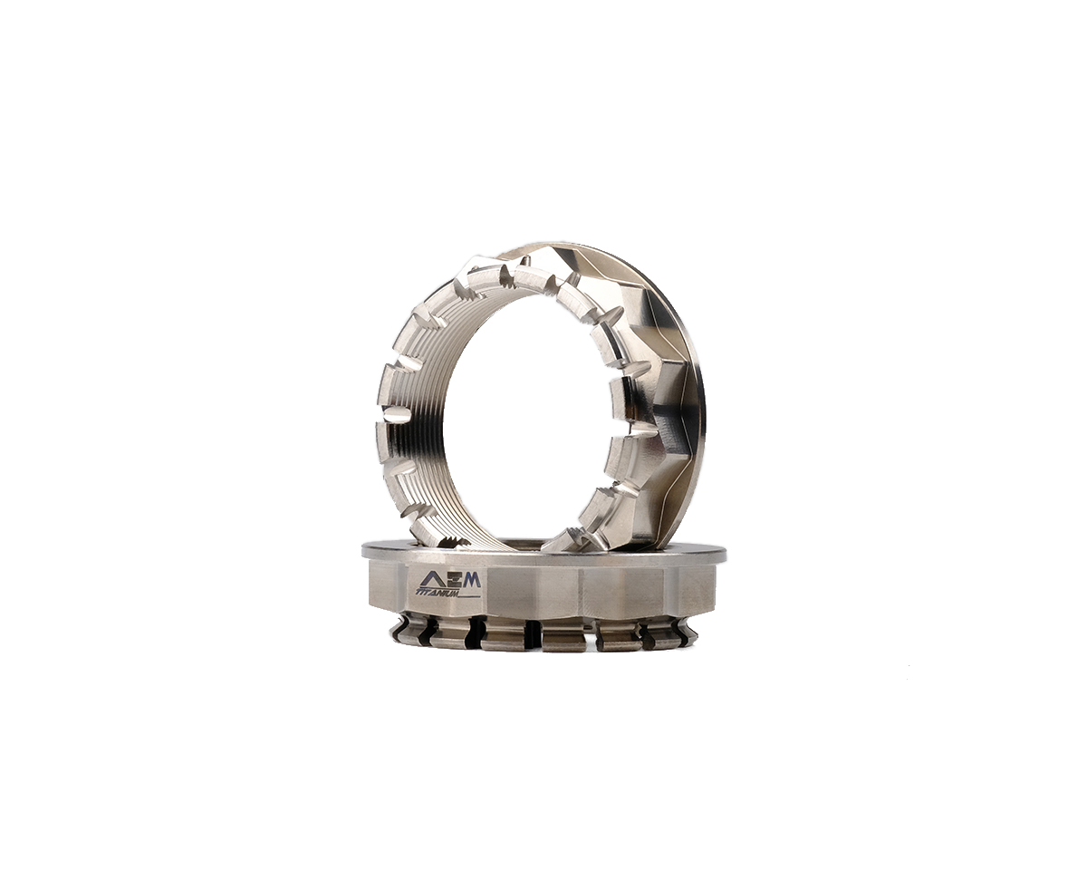 AEM FACTORY - DUCATI'S WITH SINGLE SIDED SWINGARM LARGE TITANIUM REAR WHEEL NUTS AEM FACTORY - DUCATI'S WITH SINGLE SIDED SWINGARM LARGE TITANIUM REAR WHEEL NUTS